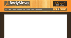 Desktop Screenshot of bodymove.be