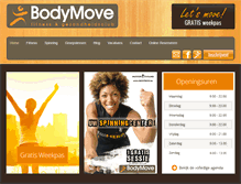 Tablet Screenshot of bodymove.be